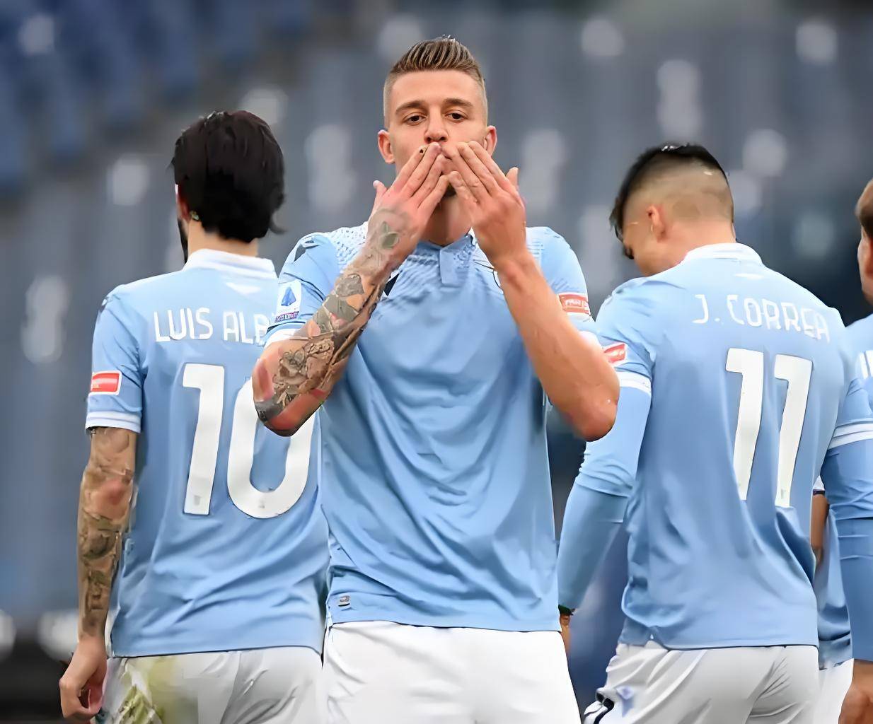 关于拉齐奥与国际米兰会师,场面激烈的信息